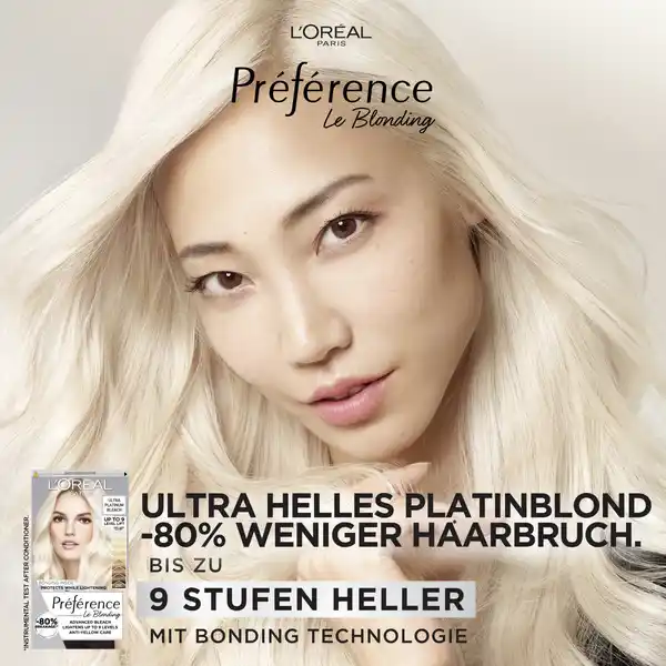 Professionelle Aufhellung Le Blonding 9L Ultra Platinum
