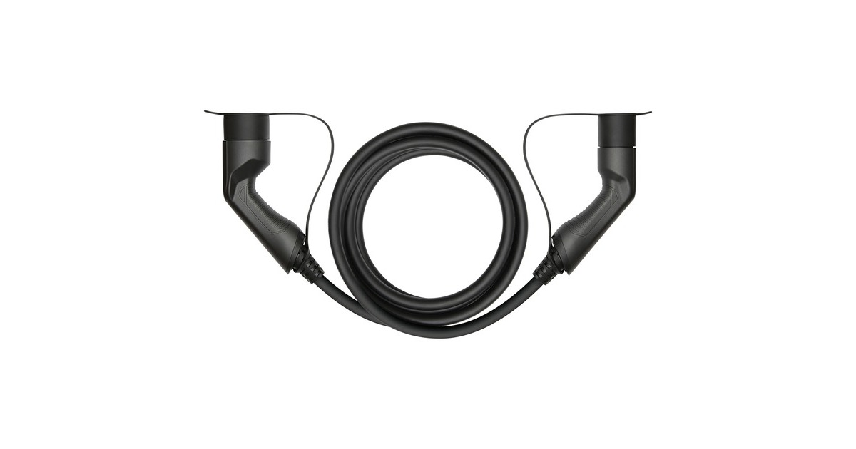 DeltacoEV-3215 e-Charge kabel  (Zwart, 5 meter, 3-fase, 16A, 11KW)