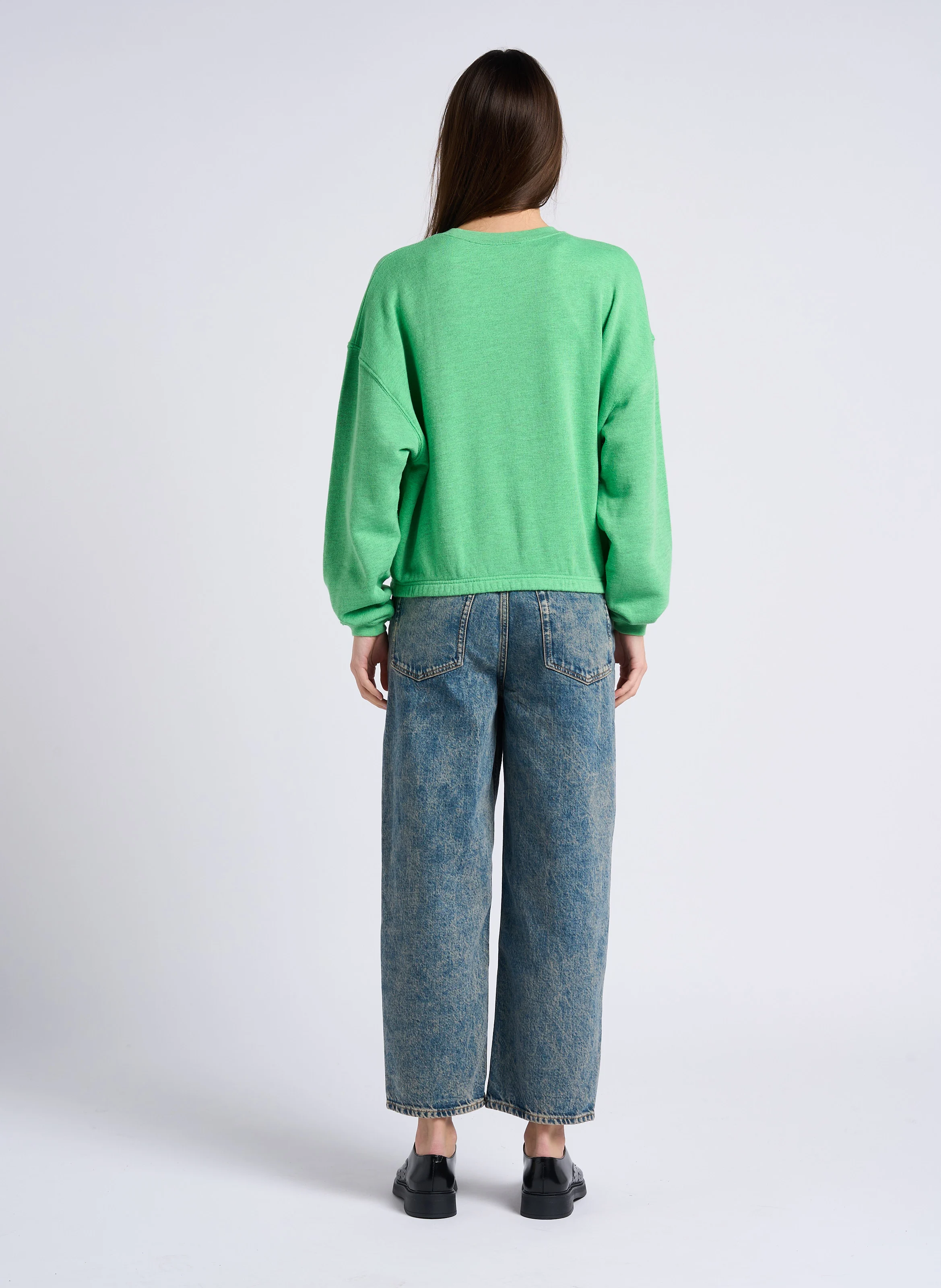 JOYBIRD - Jean mom en denim délavé | Jean Stone