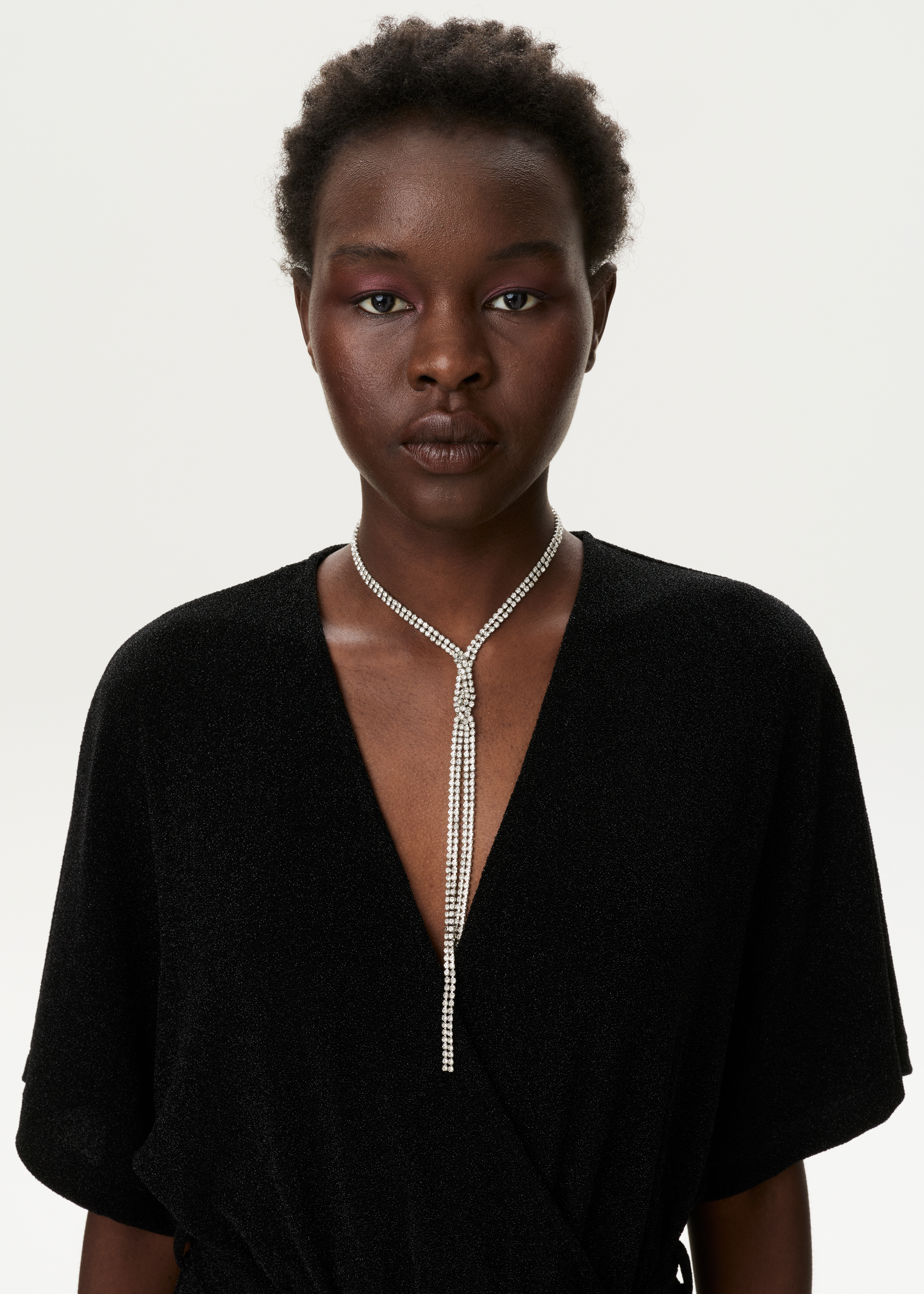 Luxe strass ketting