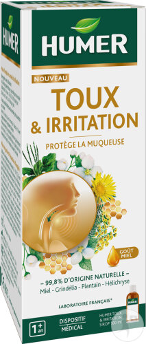 Humer Toux & Irritation Flacon 100ml