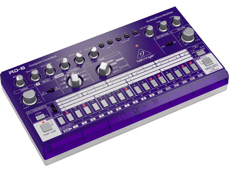 Behringer Drum Machine RD-6-GP Klassische analoge Drum Machine