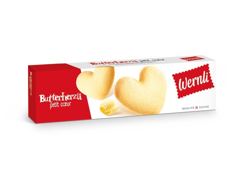Wernli Guetzli Butterherzli 100 g Biscuits-Spezialität