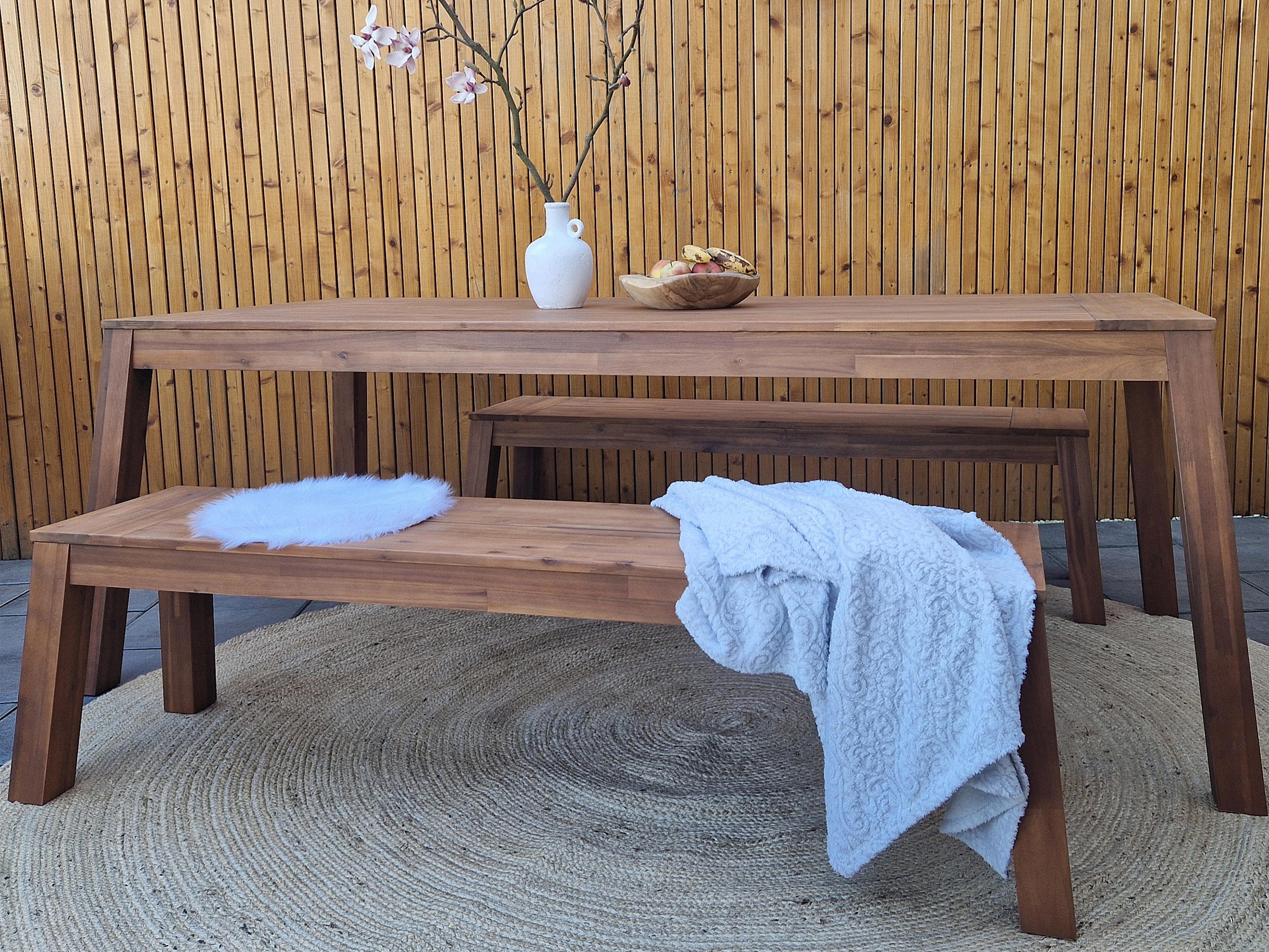 Tuinbank LIVORNO 169 cm Acaciahout Bruin