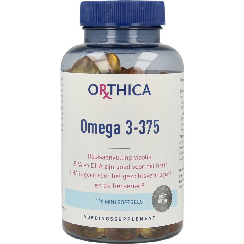 Orthica Omega 3 375 (120 softgels)
