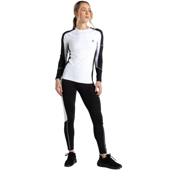 T-shirt thermique DARE 2B WOMENS EXCHANGE III BASELAYER SET BLACK/WHITE