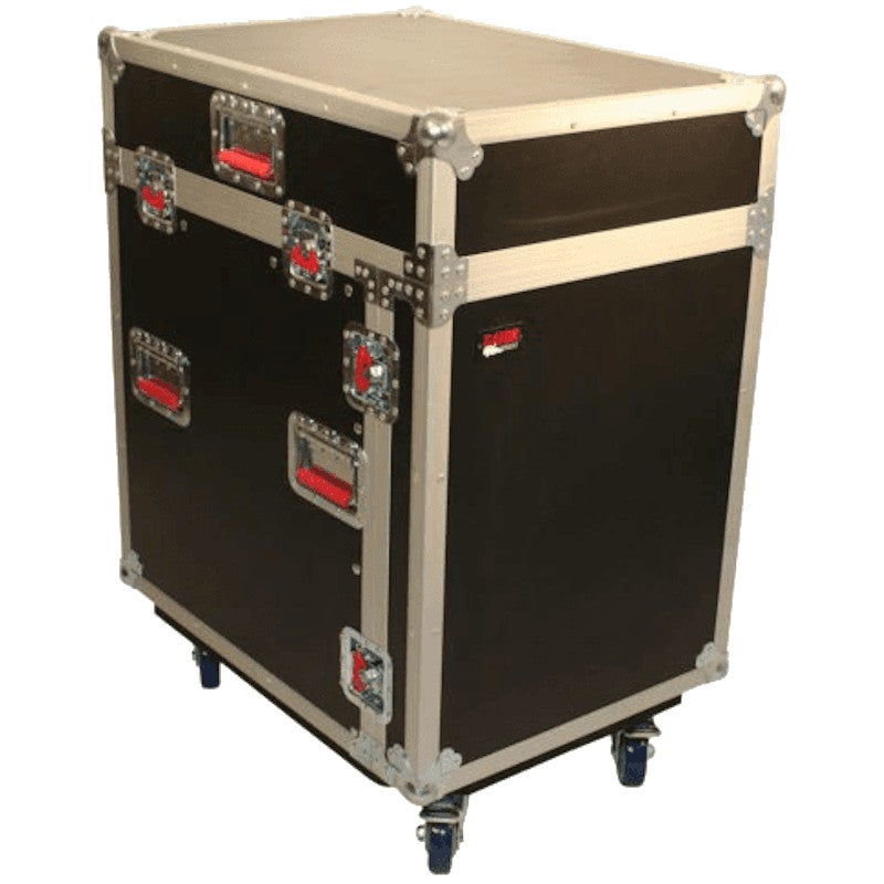 Gator Cases G-TOUR-GRC12X12 houten 12U-12U combi flightcase voor mixers