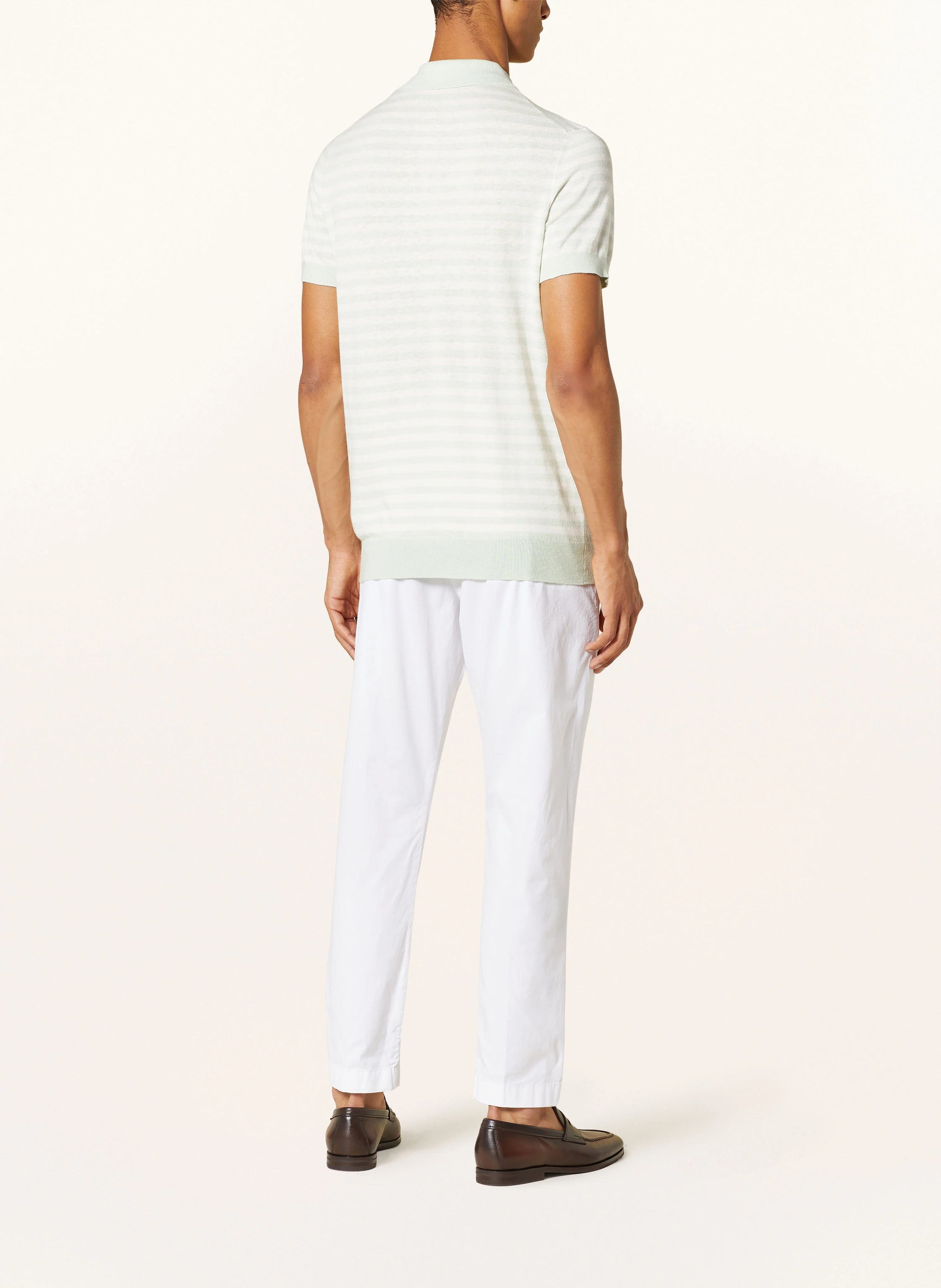 windsor. Strick-Poloshirt mit Cashmere