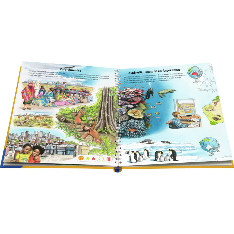 Ravensburger Tiptoi starterset Mijn grote wereldatlas