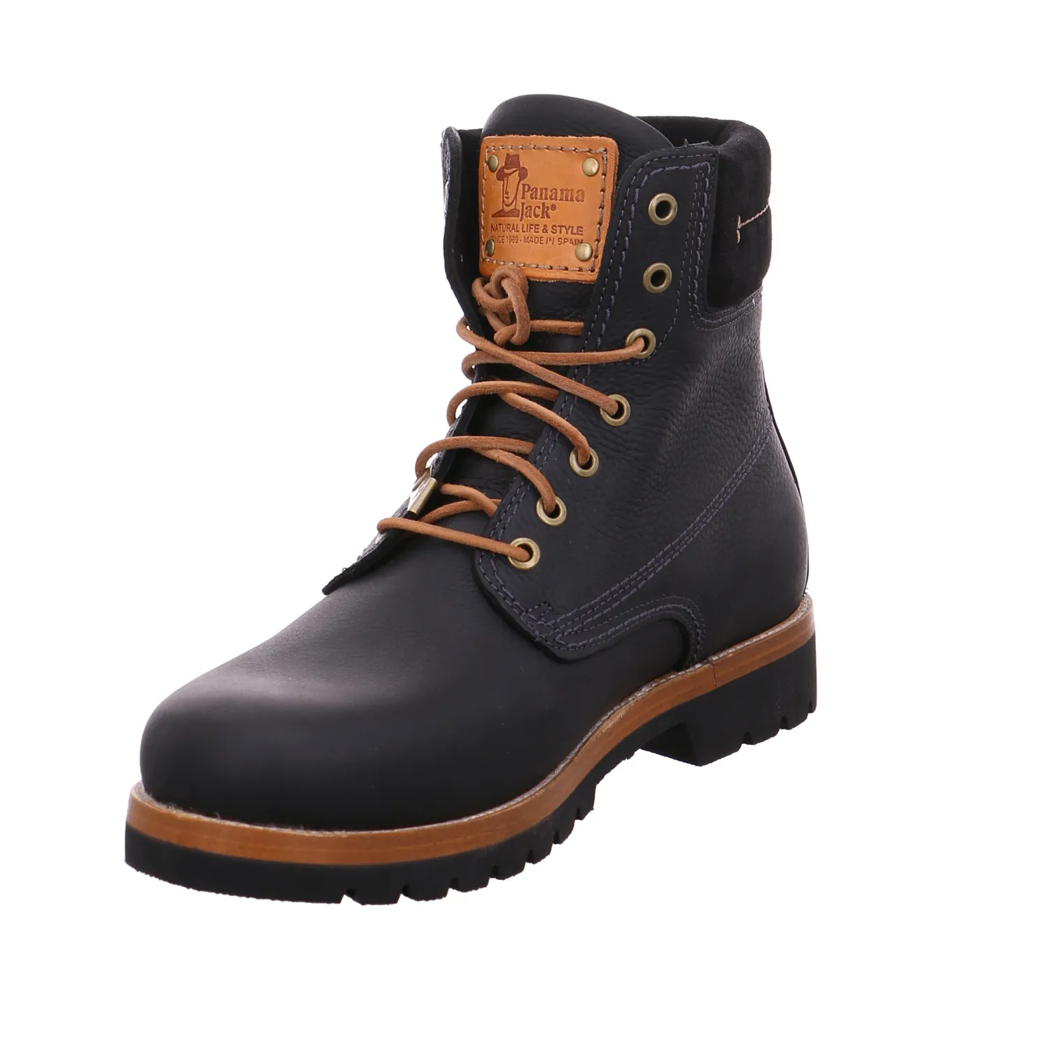 PANAMA JACK Winter-Boots Schwarz Leder