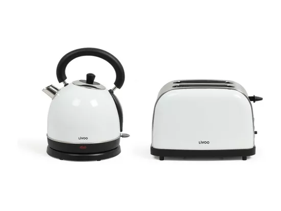 Set petit déjeuner Vintage Blanc