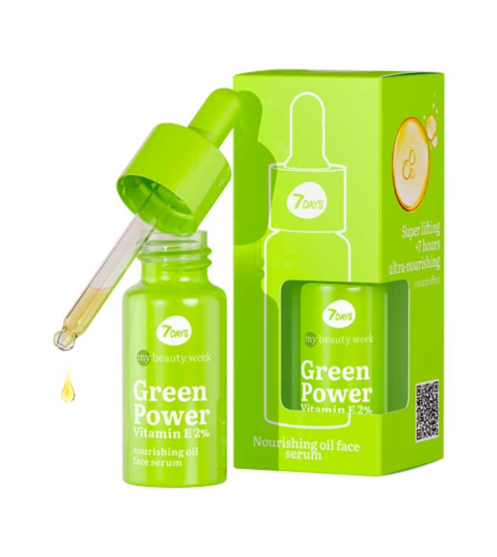 7DAYS - *My Beauty Week* - Sérum facial nutritivo Green Power Vitamin E