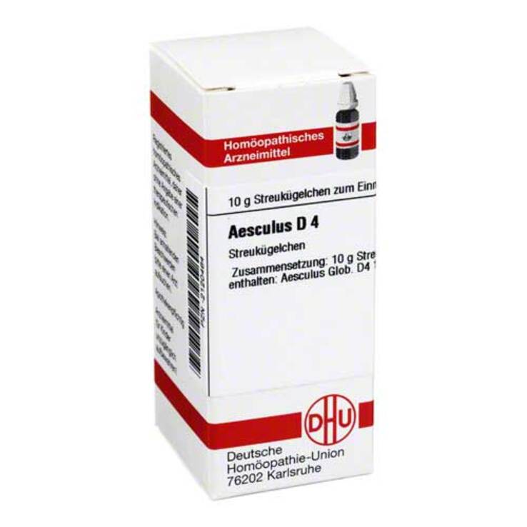 DHU Aesculus D 4 Globuli, 10 g