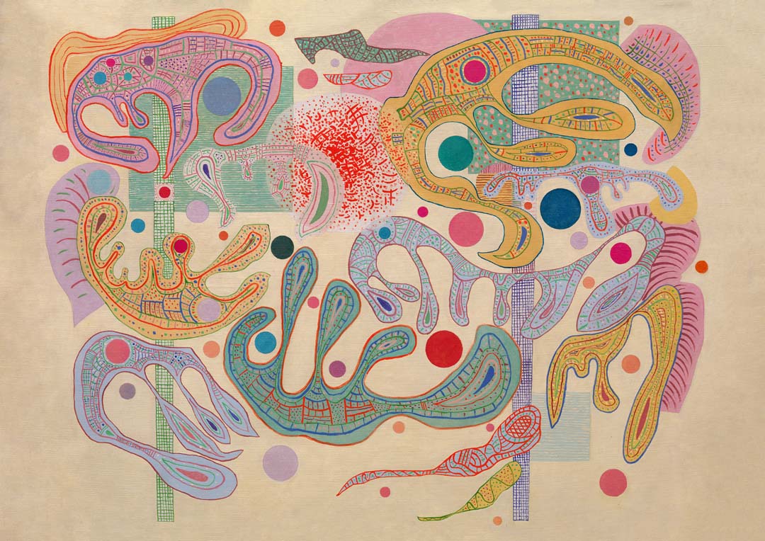 Capricious Forms von Wassily Kandinsky