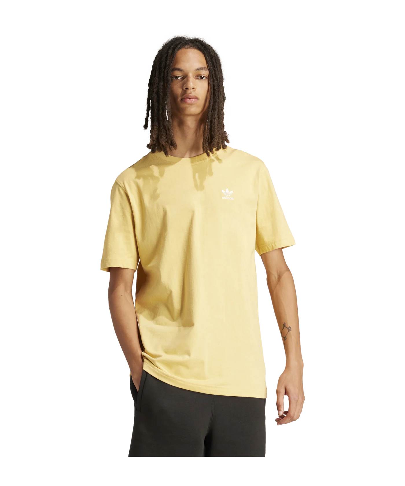 adidas Originals Essentials Trefoil T-Shirt Beige