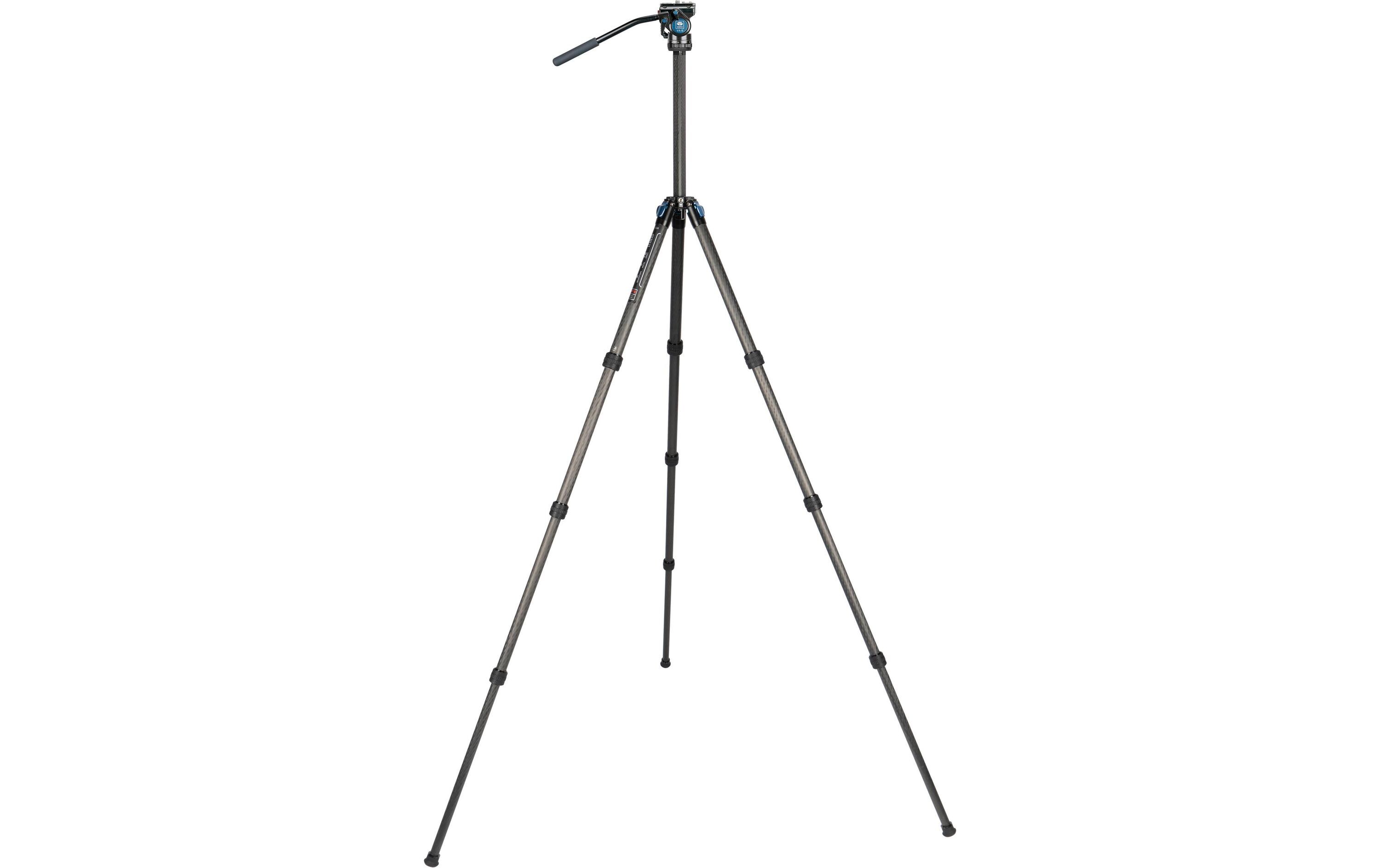 Stativ ST-124 Superb Travel mit VA-5 Videokopf<br>Leichtes und kompaktes Dreibeinstativ mit präzisem Videokopf
