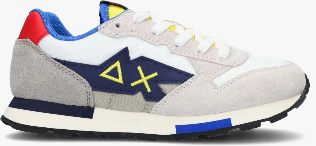 SUN68 grijze sun68 lage sneakers boys niki grazy boy