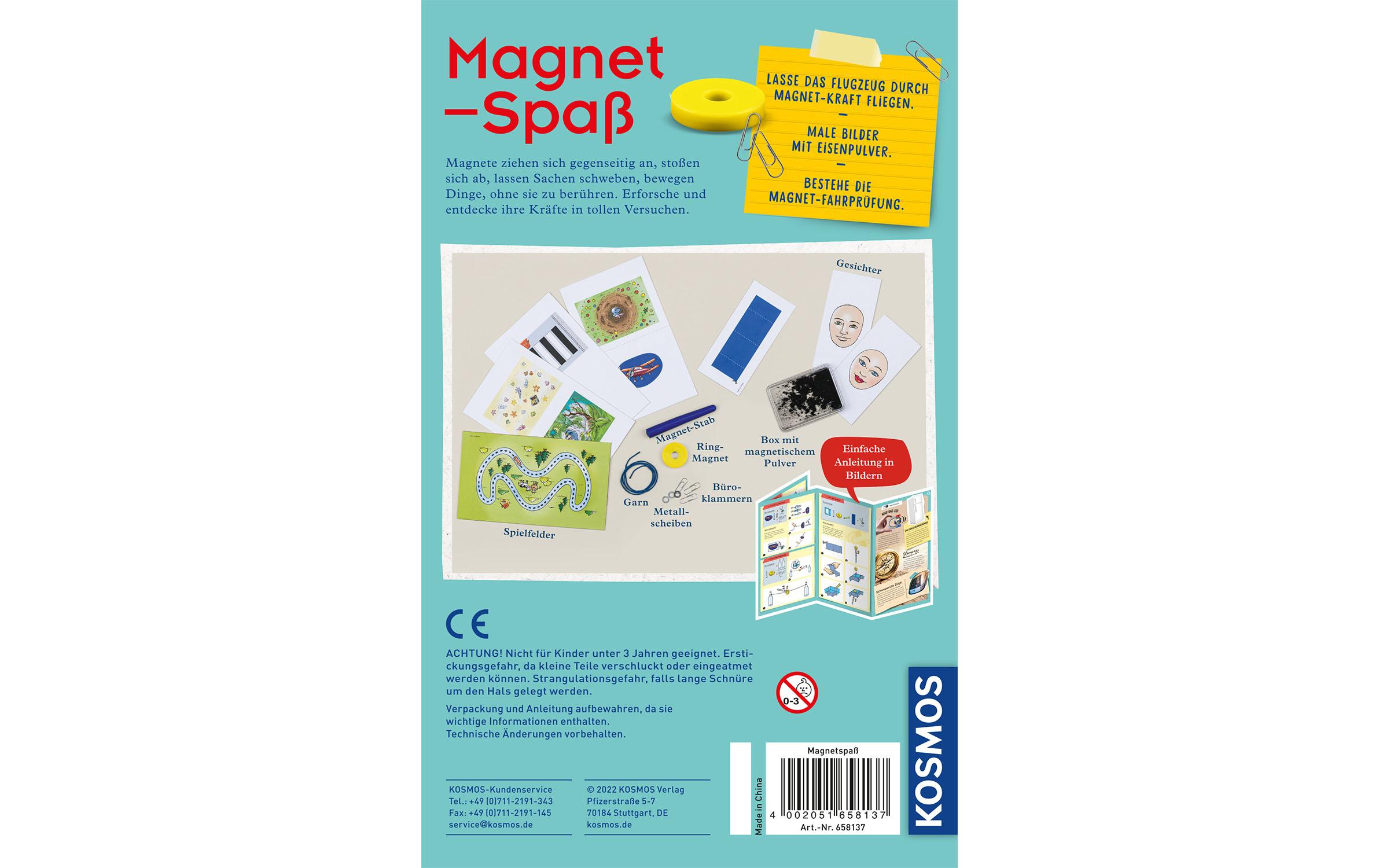 Experimentierkasten Magnet-SpassSpiele mit unsichtbaren Kräften