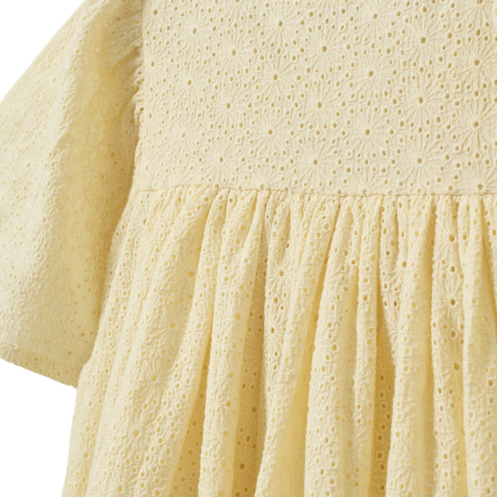 Køb Sofie Schnoor Butter Yellow Lissiekb Kjole