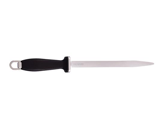 Fusil Oval 25 cm - Manche Plastique Noir Couteaux de cuisine professionnel