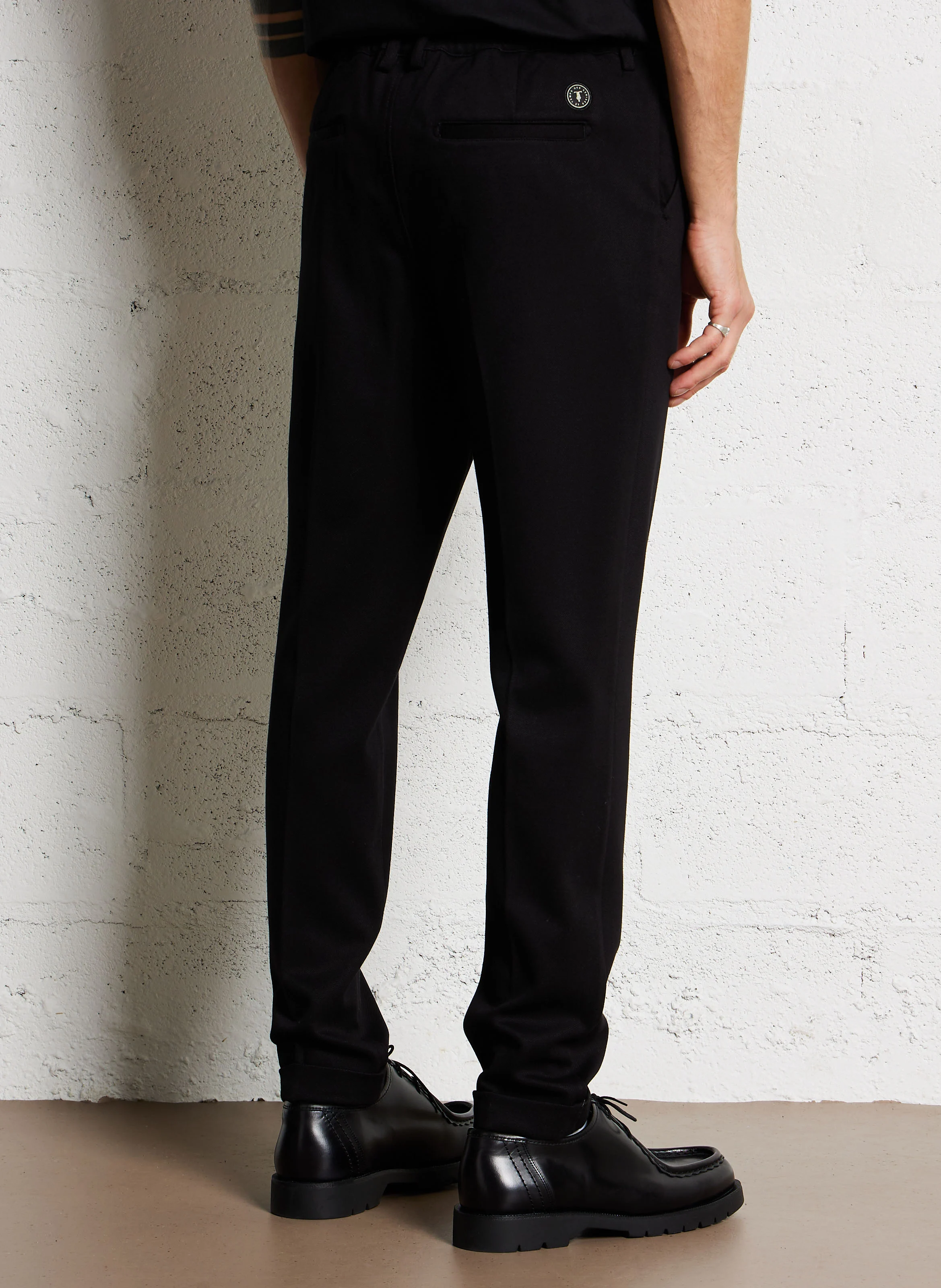 DEDAL - Pantalon carotte| Noir