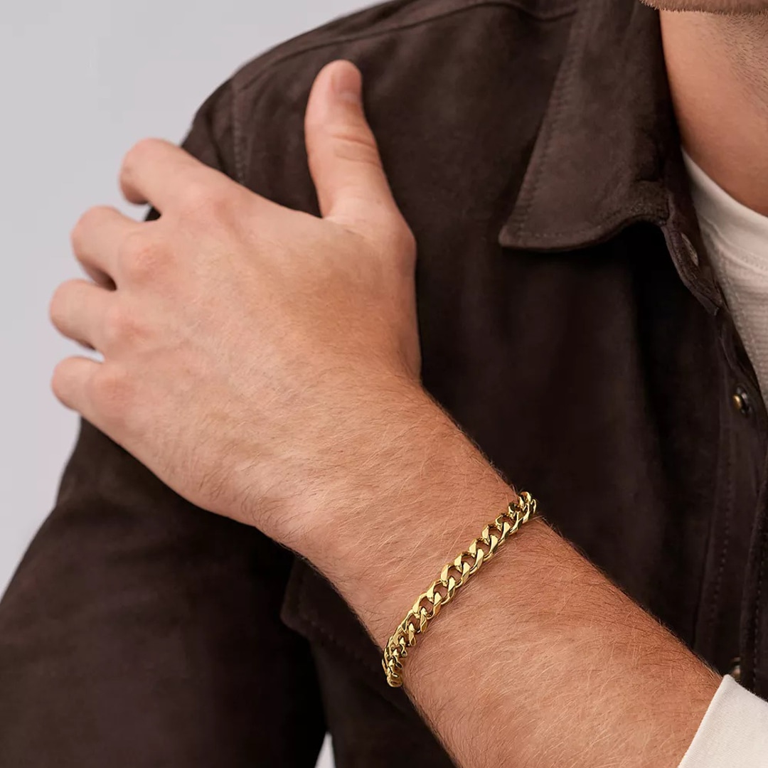 Fossil Armband Bold Chains Goldig