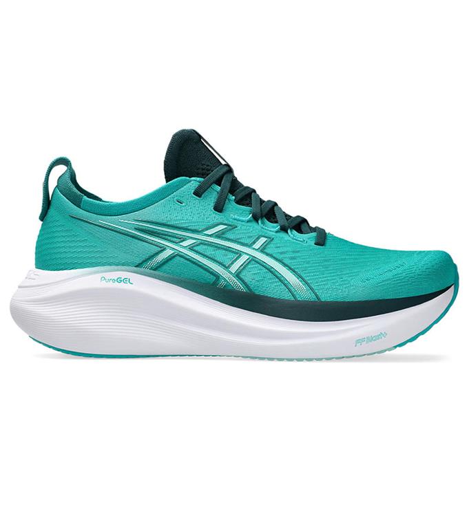 ASICS GEL-NIMBUS 27 1011B958 WAVE-TEAL-SAXON-GREEN