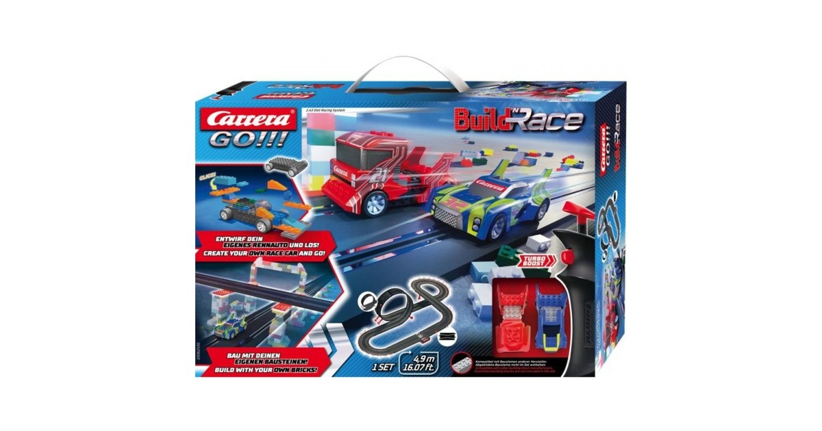 CarreraGO!!! Build 'n Race - Racing Set 4,9 Racebaan