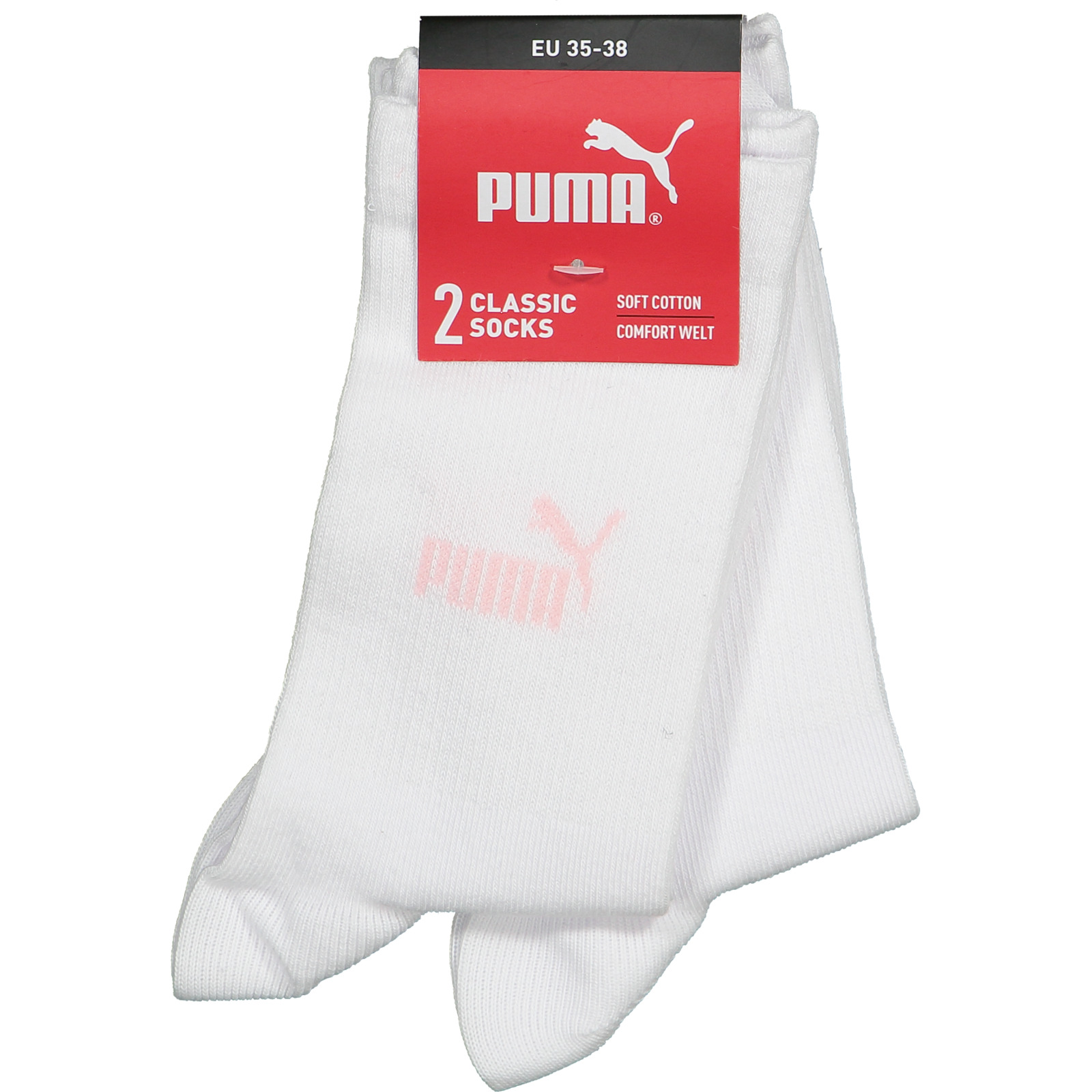 Puma Damen-Socken, 2 Paar