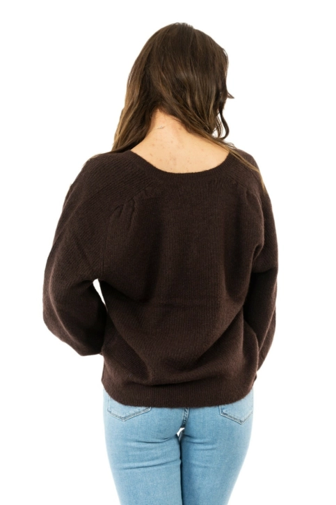 pull hiver Veromoda riley marron