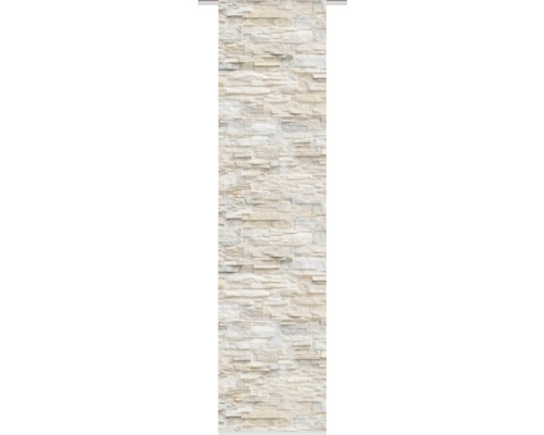 Schuifgordijn, digitale print, Walli naturel, 60x245 cm
