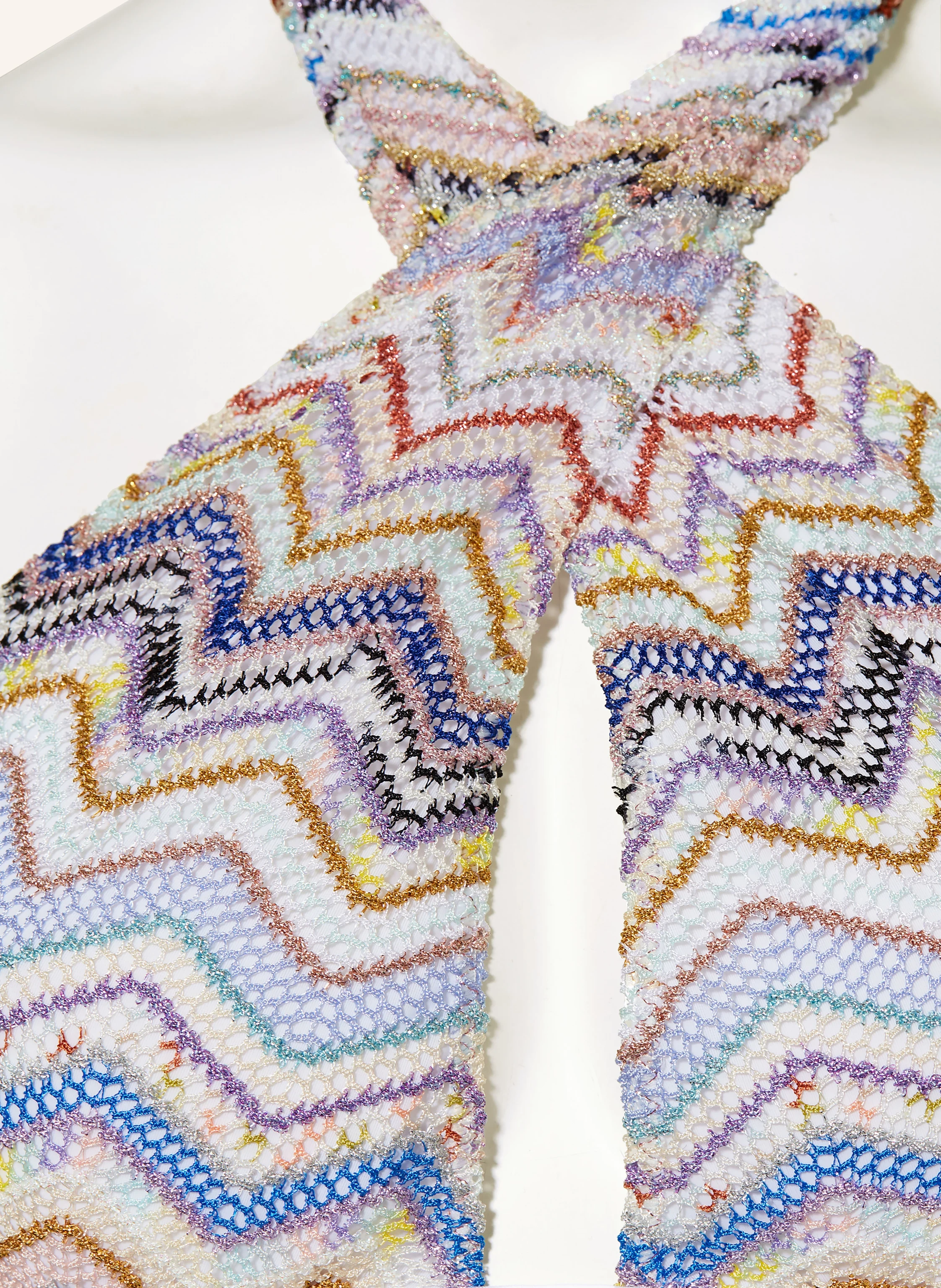MISSONI Neckholder-Bikini mit Glitzergarn