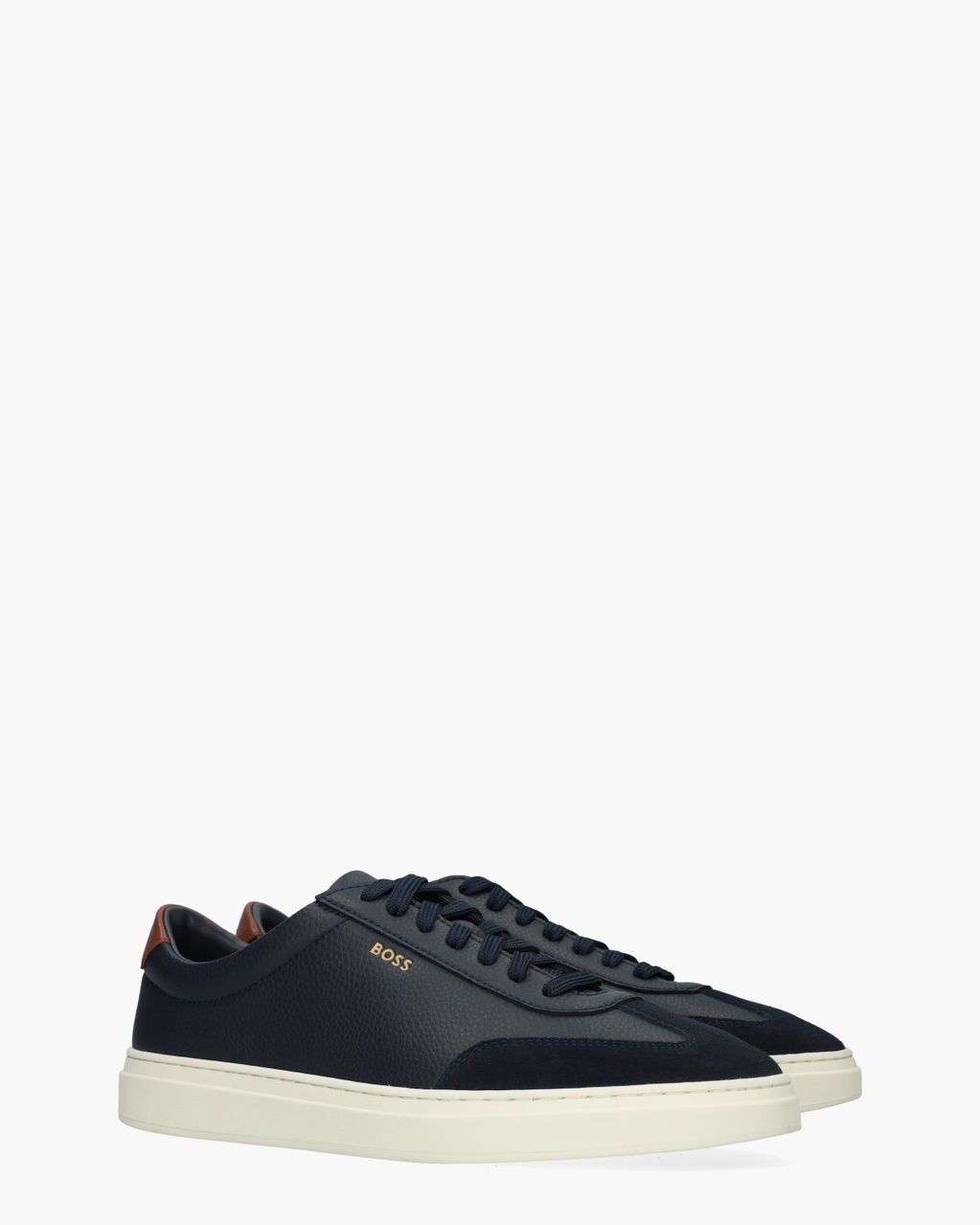 Boss Kieran Donkerblauw Herensneakers