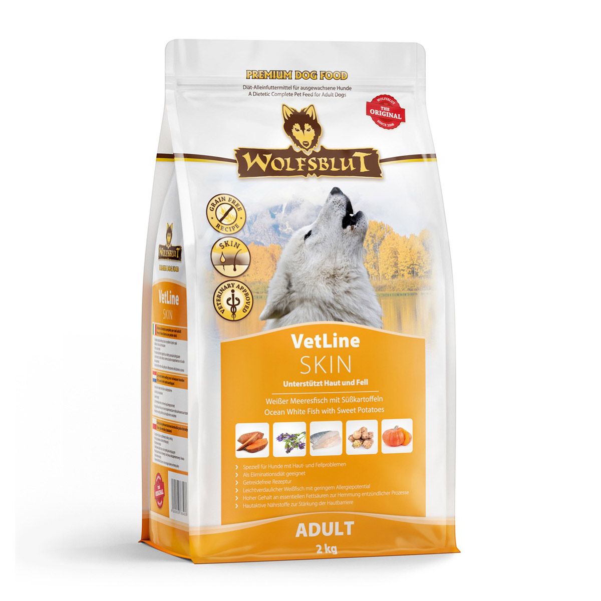 Wolfsblut VetLine Skin & Coat Trockenfutter für Hunde
