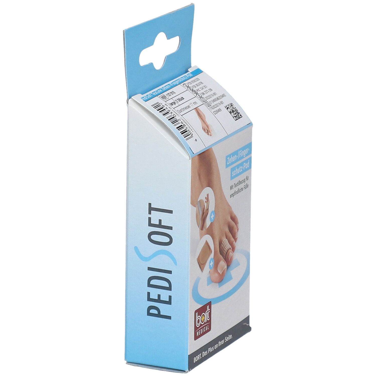 BORT PediSoft® TexLine Zehen-/Fingerschutz-Pad Gr. L