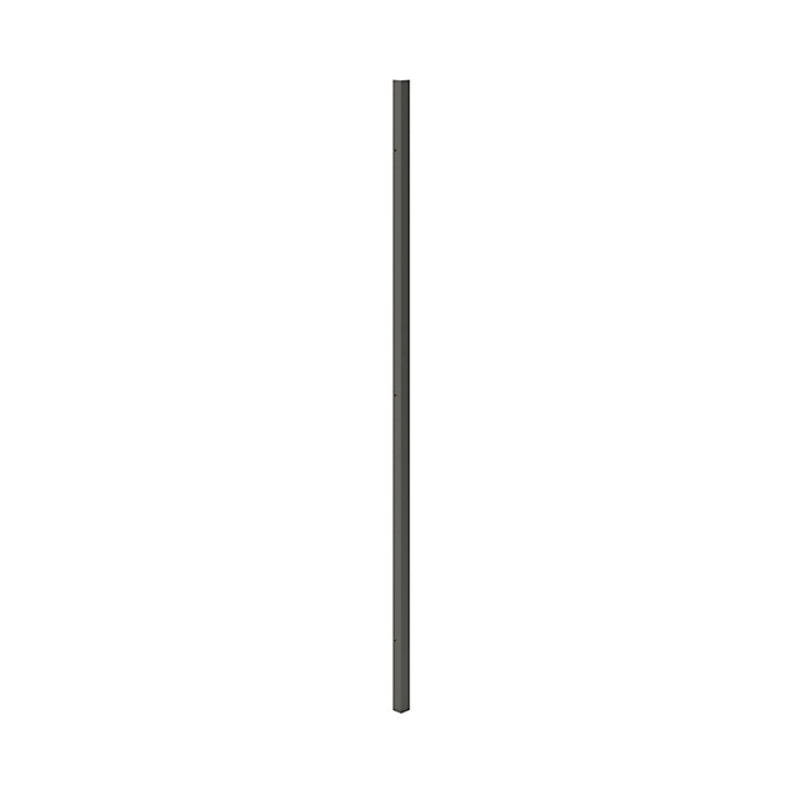 Fileur d'angle haut GoodHome GoodHome Stevia/Garcinia anthracite brillant H. 89.5 cm x l. 20.5 mm x Ep. 18 mm
