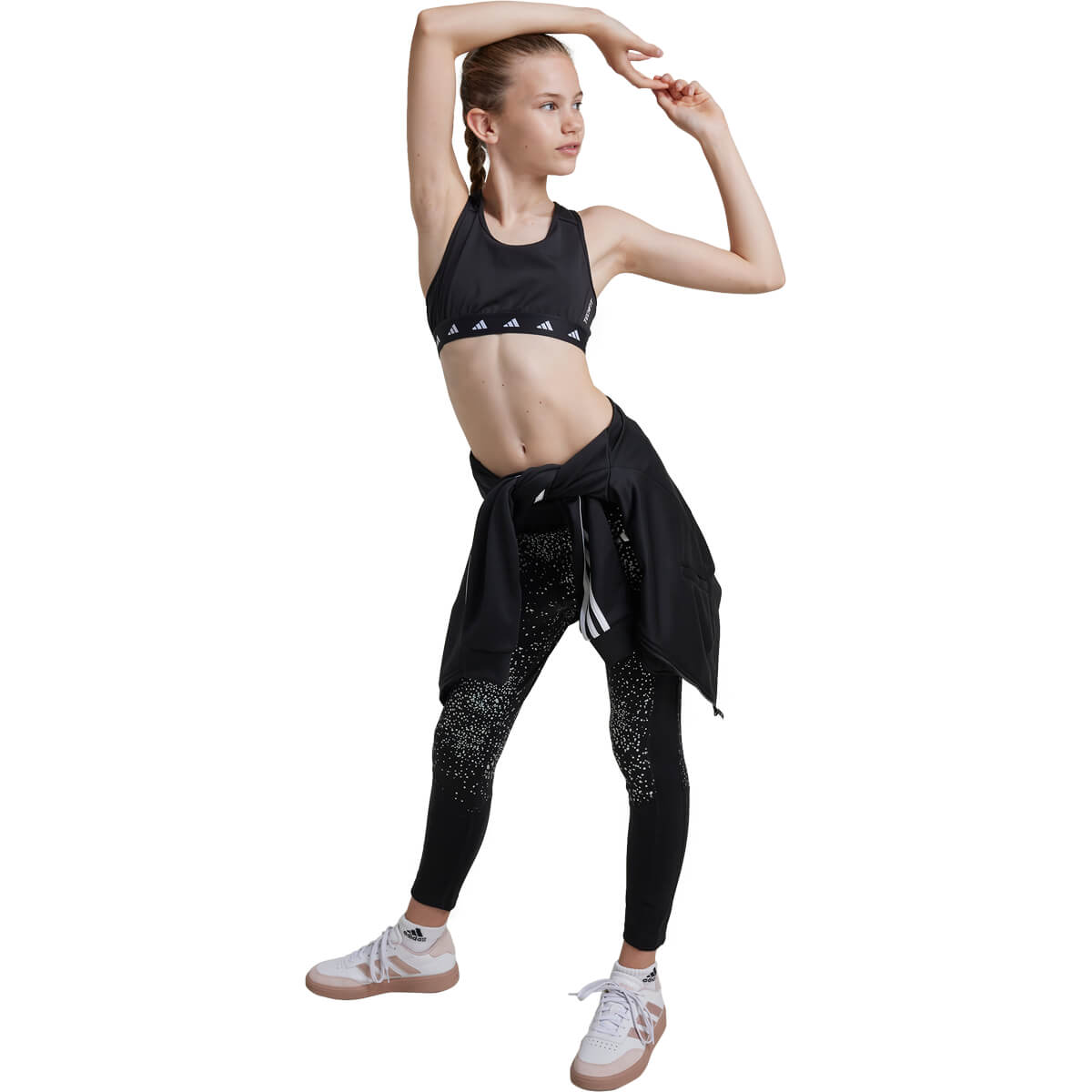 adidas Techfit Power Medium Support Sports BH Børn