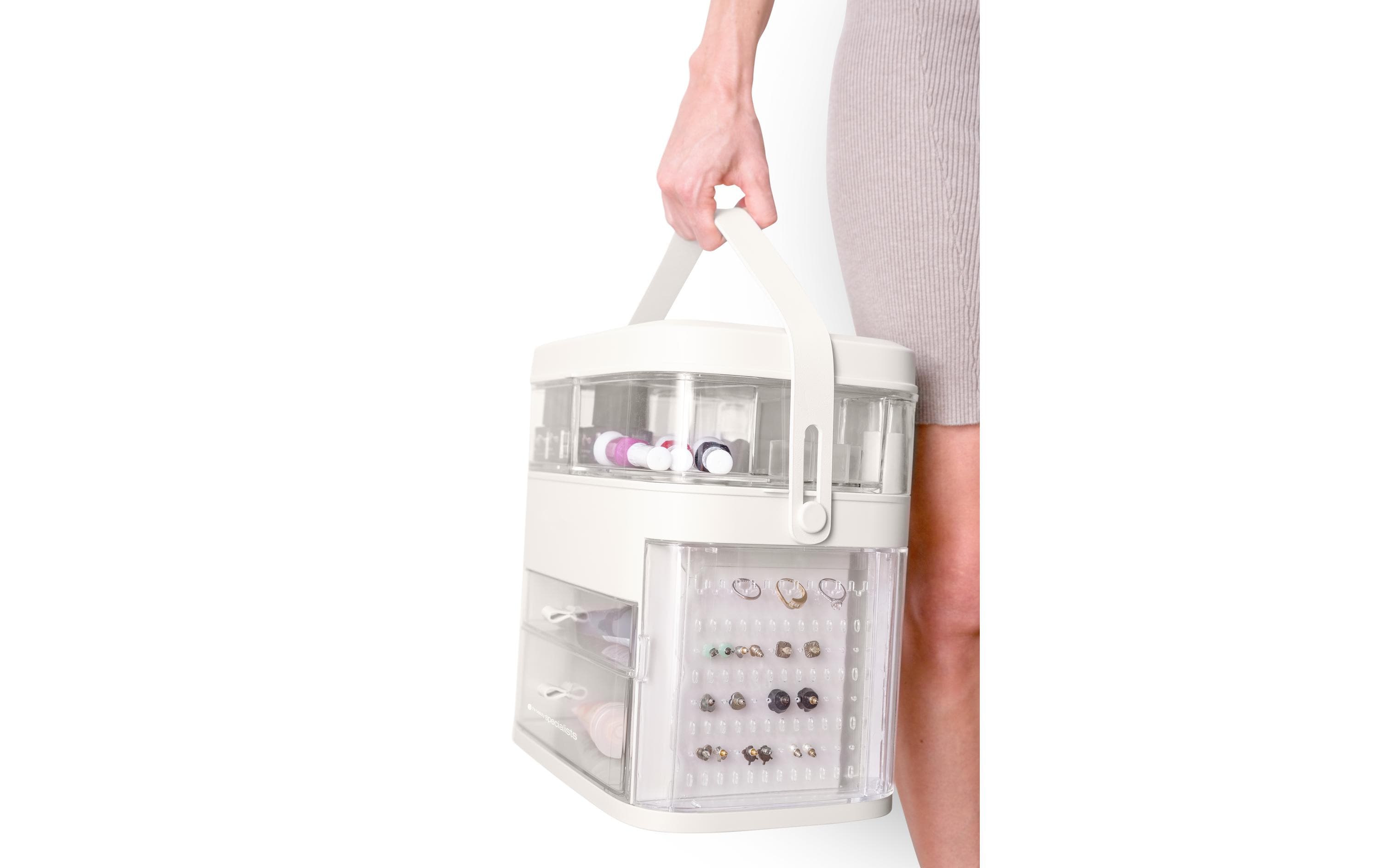 Make-up Organizer Ultimate Beauty Storage BoxKosmetikbox mit Schminkspiegel