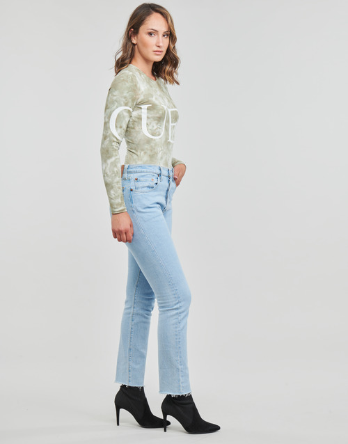 Guess - LS GUESS LOGO - Kaki