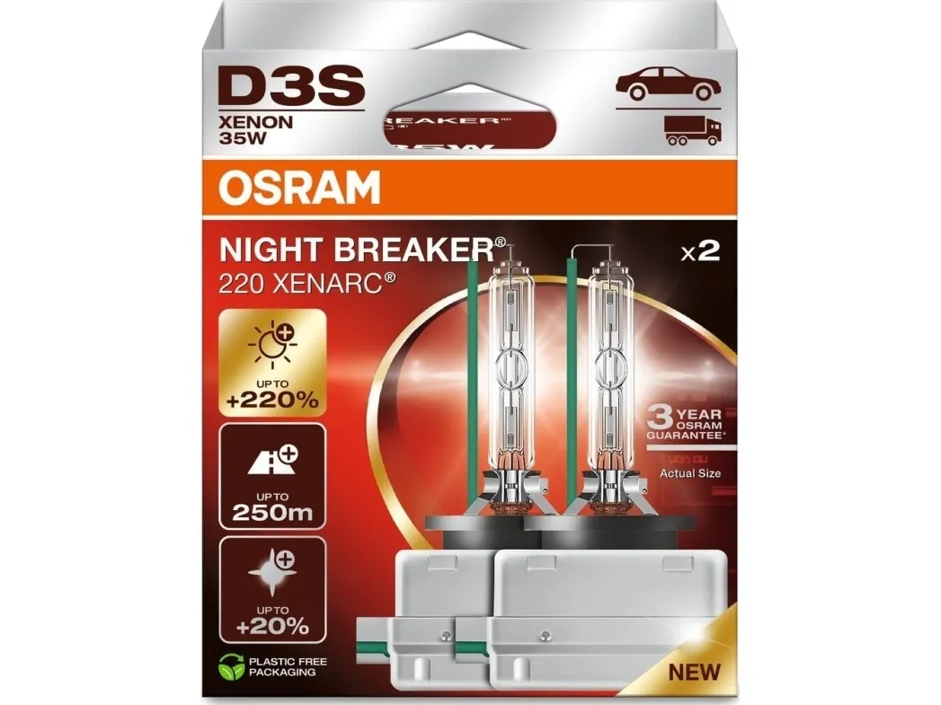 Osram Xenarc Night Breaker 220 - D3S Xenonpærer