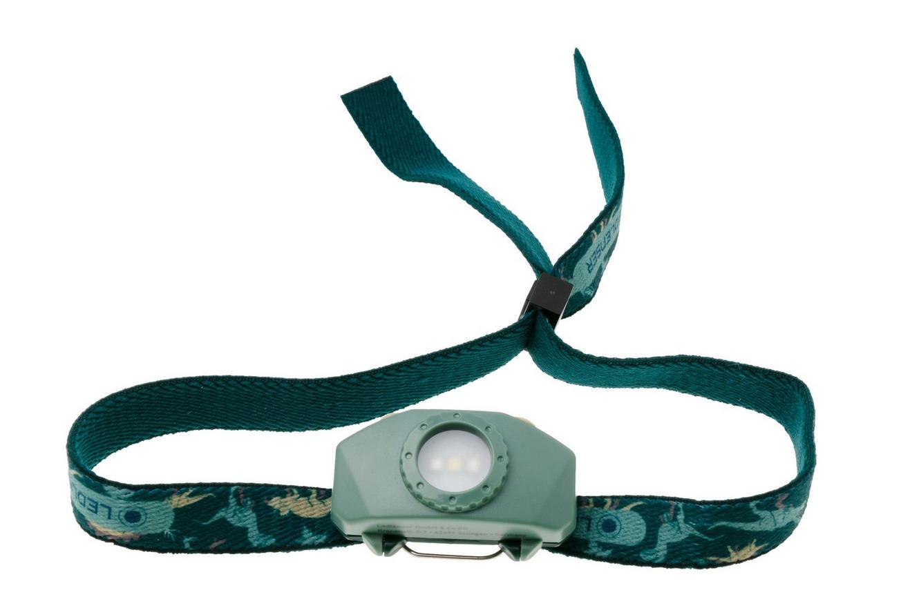 Ledlenser KIDLED2 Green, hoofdlamp voor kinderen, 40 lumen