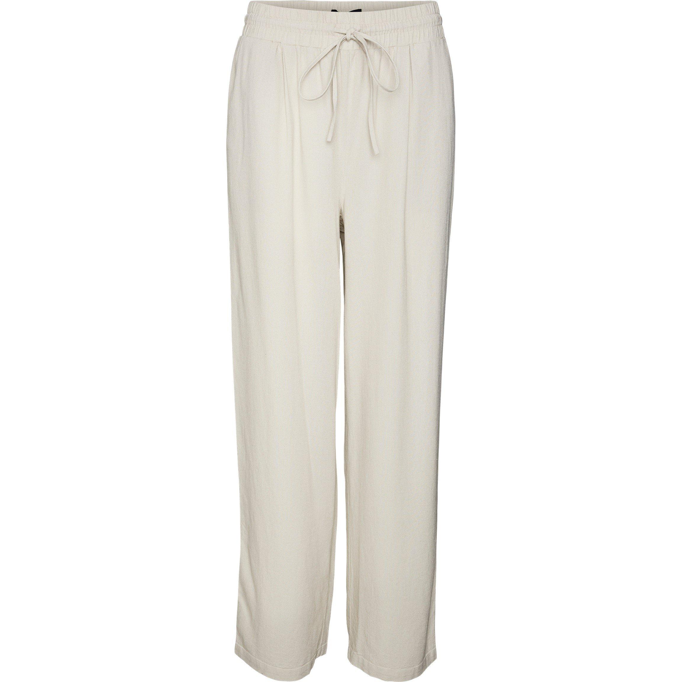Vero Moda Straight Leg Linen Trousers