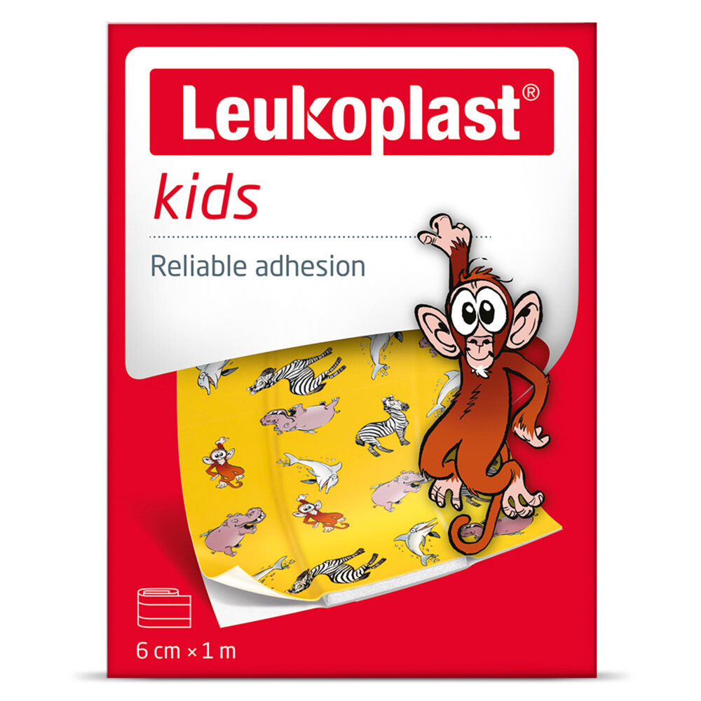3x Leukoplast Pleister Kids1 meter