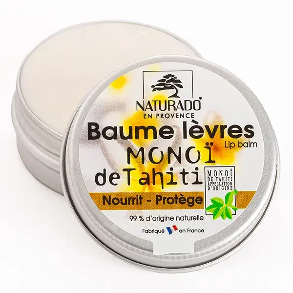 Naturado en Provence - Bálsamo Labial Tahitian Monoi - 15 ml