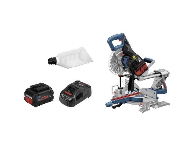 Bosch KAP-/GERINGSSAV GCM 18V-216 2X5,5AH PC