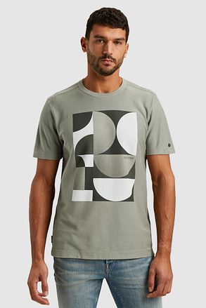 Cast Iron T-shirt Lichtgroen Print CTSS2502555-6169 kopen