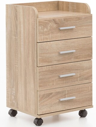 Rollcontainer Laredo Eiche Sonoma 4-zügig