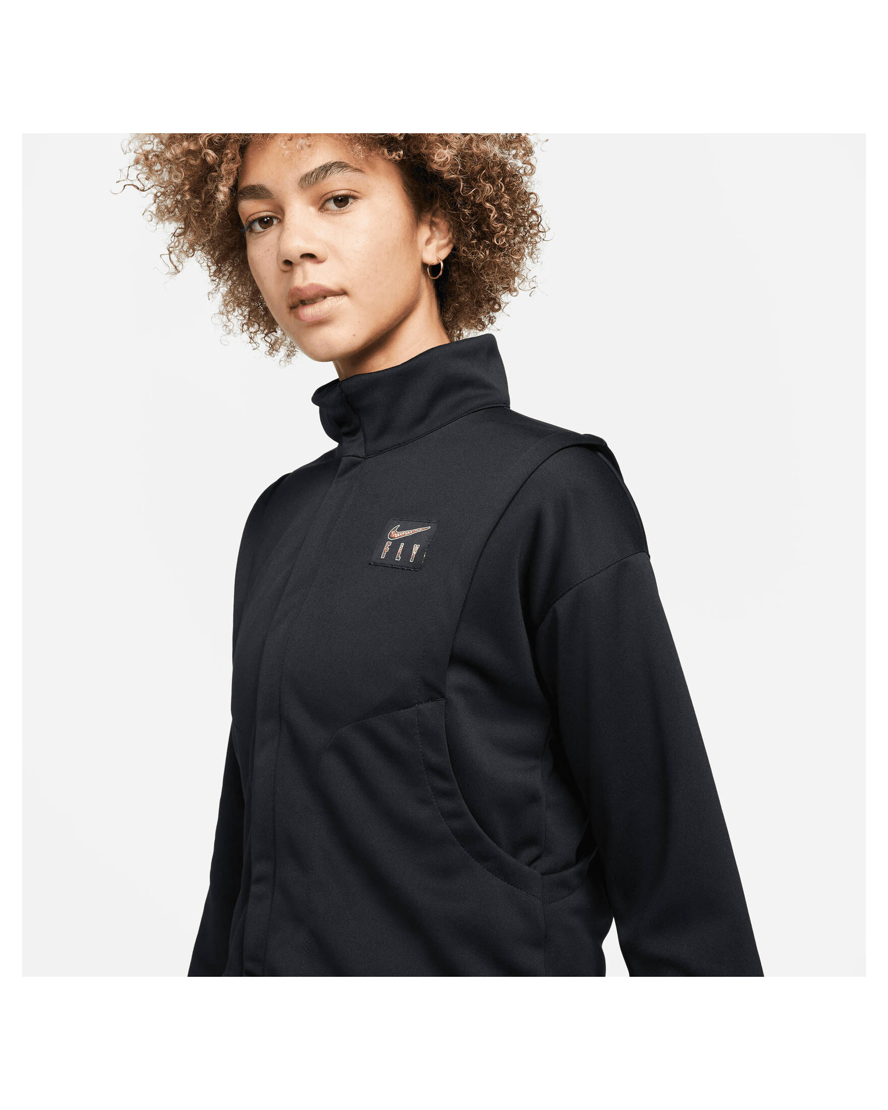 Nike| Damen Basketballjacke NIKE DRI-FIT RETRO FLY Loose Fit