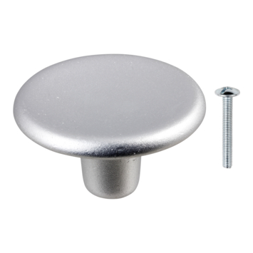 Knop Hetty aluminium 40mm