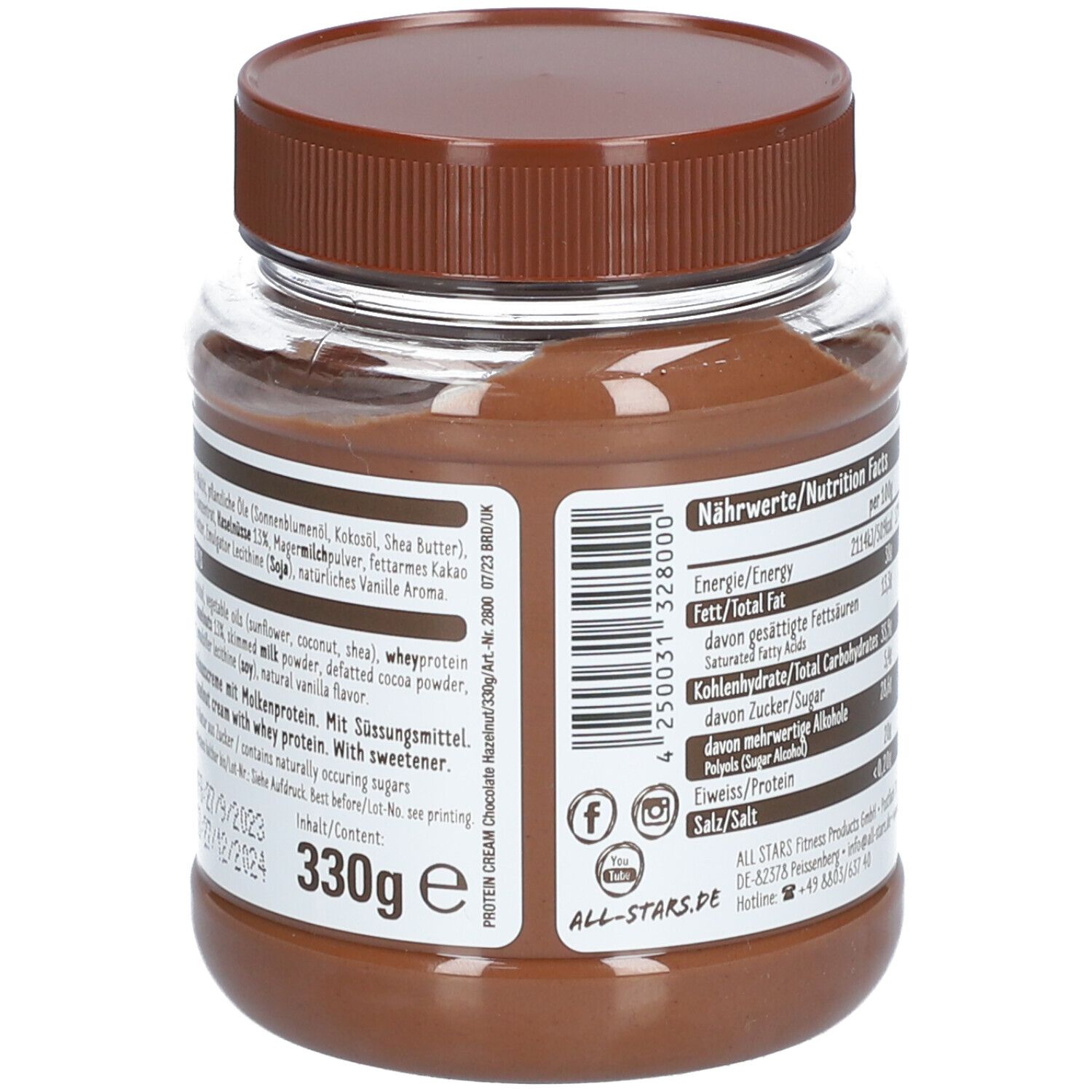 AS all stars PROTEIN Cream Chocolate Hazelnut